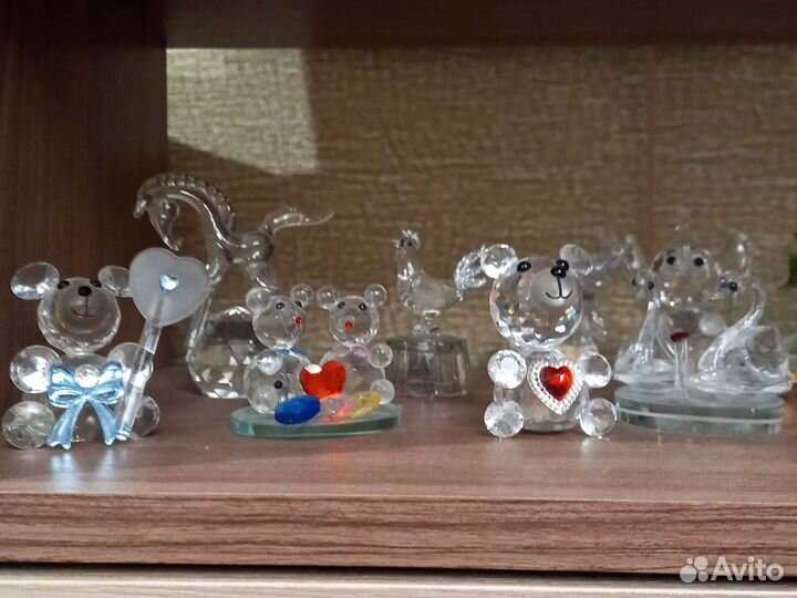 Хрустальные фигурки