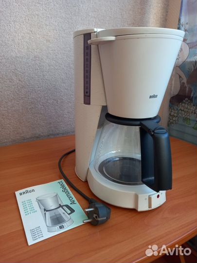 Кофеварка Braun KF-130 (type 3122) AromaSelect