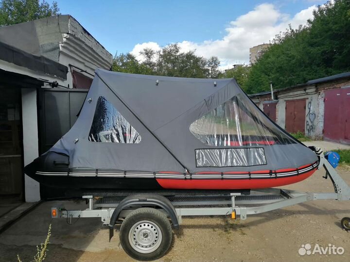 Лодка gladiator E350R + мотор tarpon 9.9 (15)л.с