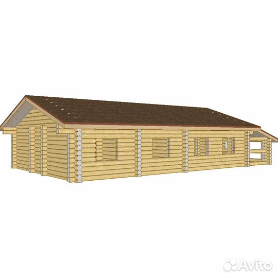 Продам сруб дома