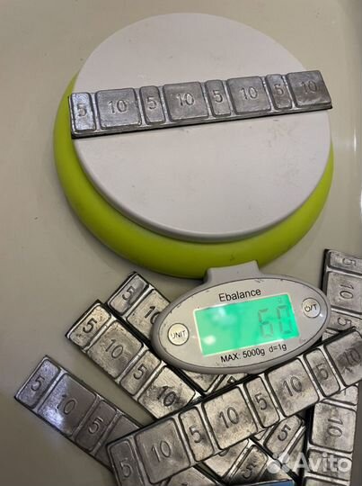 Груза (грузики) балансировочные свинцовые самоклея