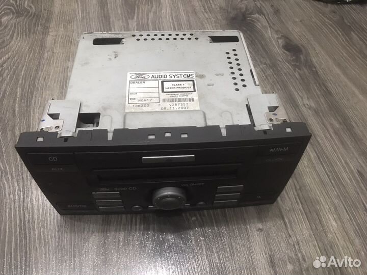 Магнитола ford fiesta mk5