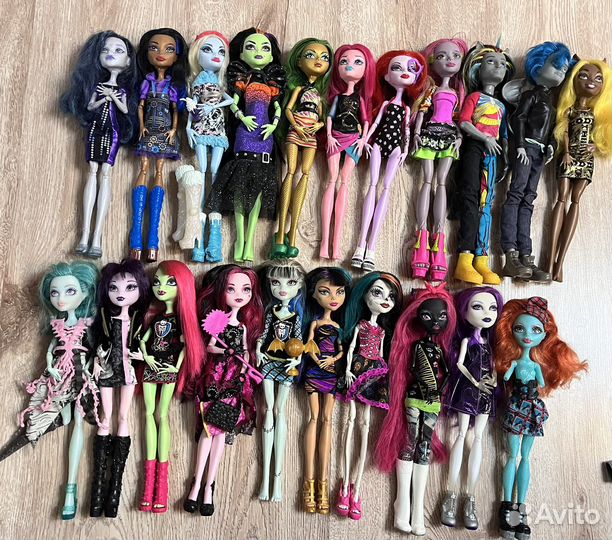 Куклы монстер хай, эвер афтер хай, барби