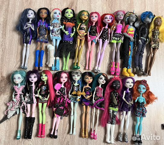 Куклы монстер хай, эвер афтер хай, барби