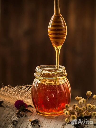 Мед свежий своя пасека