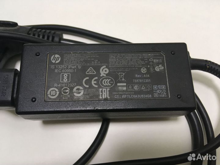 Блок питания HP 19.5V, 2.31A, 4.5x3 мм, оригинал