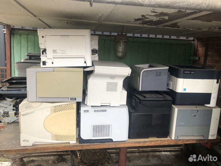 Принтеры и мфу (одним лотом, 22шт.)