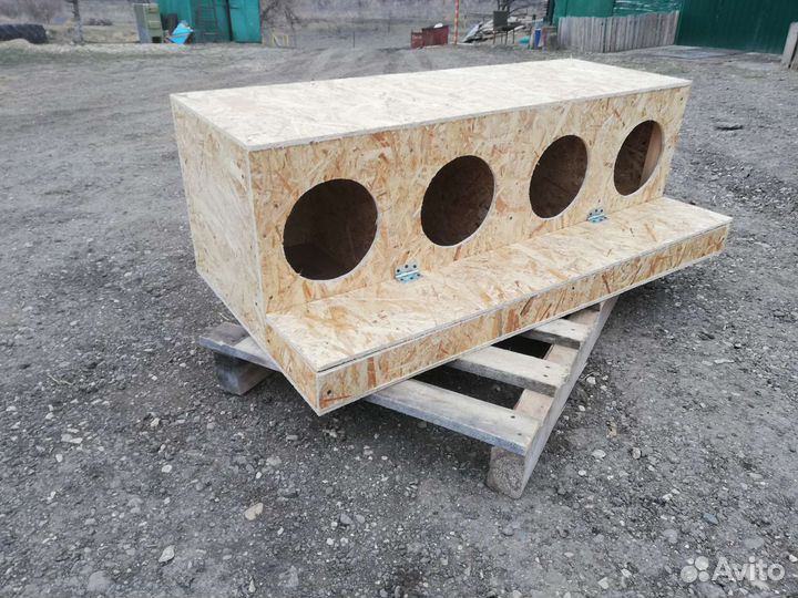 Гнездо для кур с яйцесборником