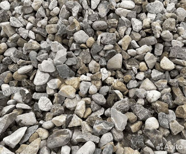Щебень гравийный под парковку