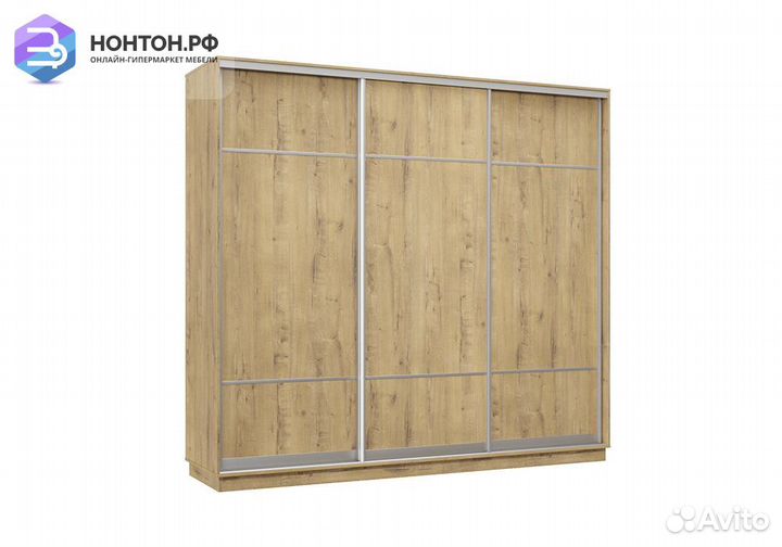 Шкаф-купе трёхдверный Селена бунратти