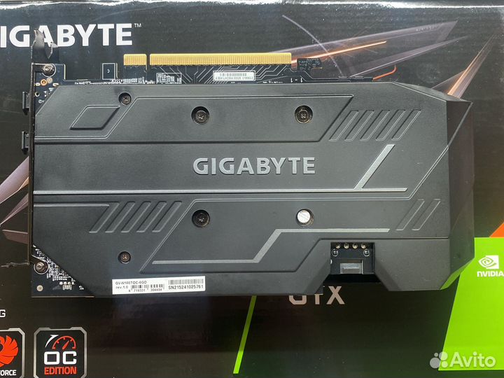 Видокарта gtx 1660 ti