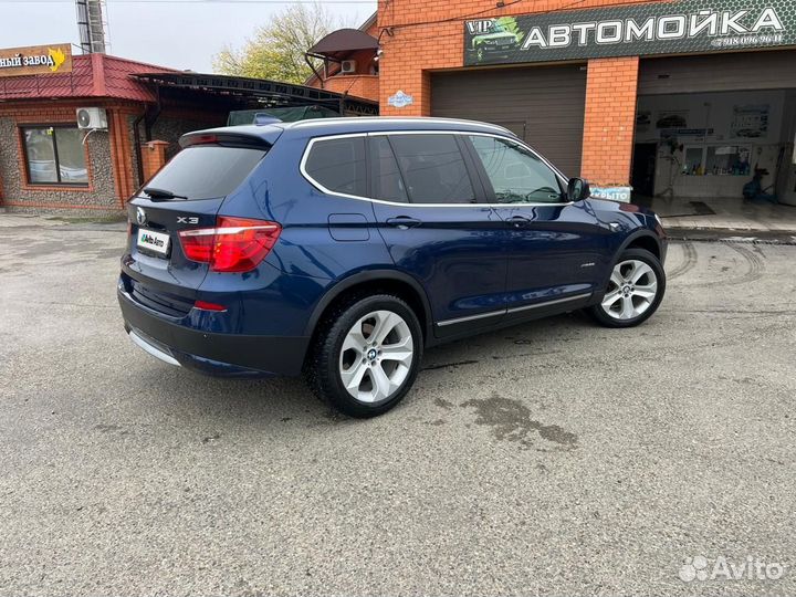 BMW X3 2.0 AT, 2012, 220 000 км