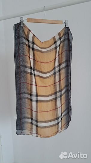 Шарф в клетку