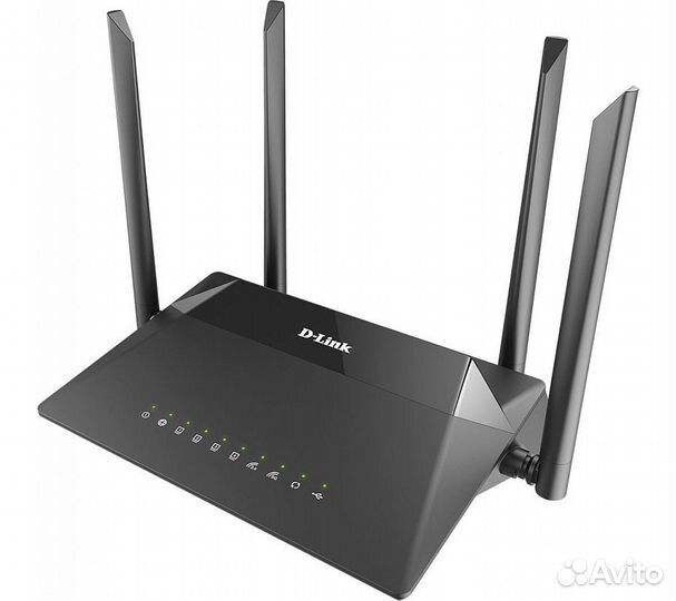 Wi-Fi роутер D-link DIR-825/R3A, черный