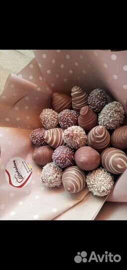 Букеты из клубники