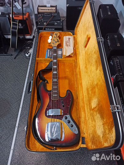 Японский бас Greco (Gneco) JazzBass 1972 года