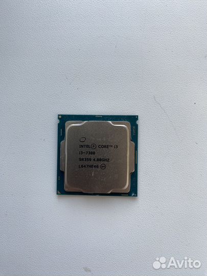 Процессор intel core i3-7300