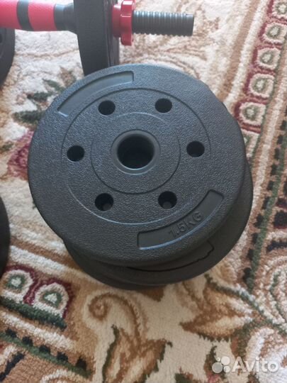 Гантели разборные 20 кг, совершенно новые