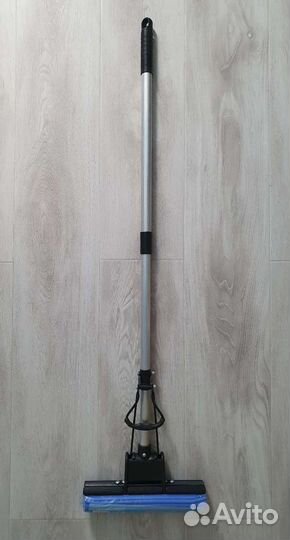 Швабра Office Clean с роликовым отжимом