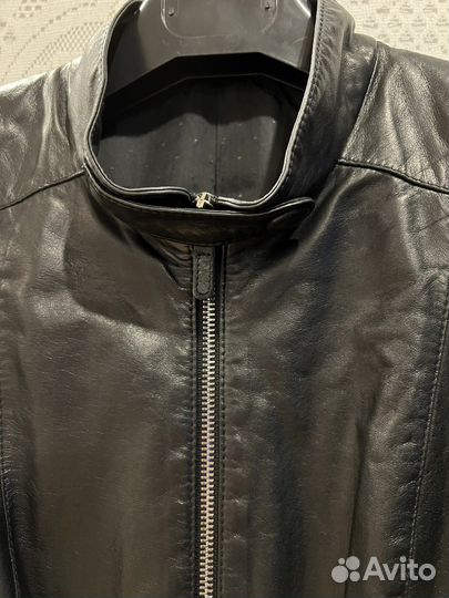 Куртка кожаная женская 42