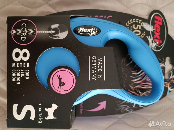 Поводок рулетка для собак flexi