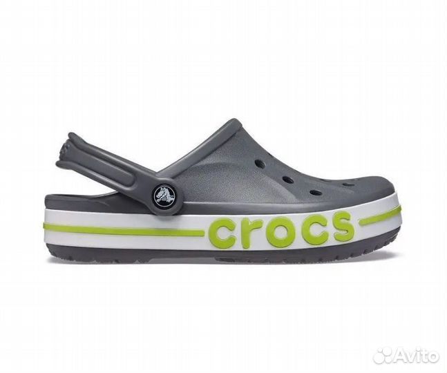 Crocs sabo серые новые