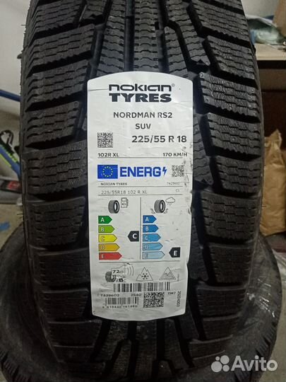 Nokian Tyres Nordman RS2 SUV 225/55 R18 102