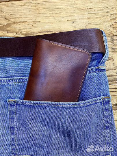 Обложка для паспорта орех