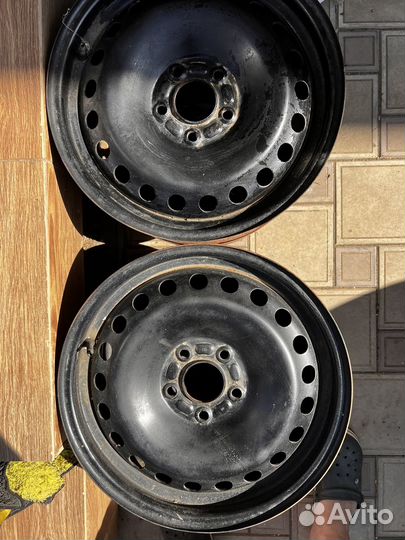 Штампованные диски r16 на форд,шкоду