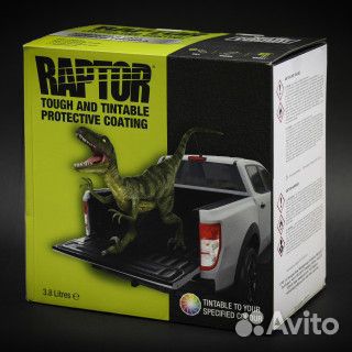 U-POL Raptor защитное покрытие 3,8л Колеруемый