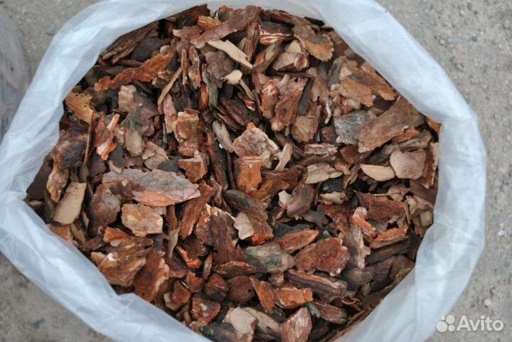 Кора сосны. Мульча