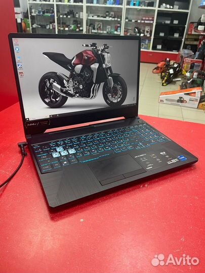 Игровой ноутбук Asus Core i5 11400H, RTX 3050 Ti