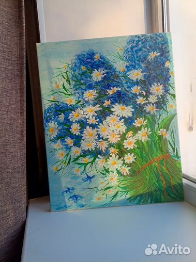 Картина на холсте акрилом