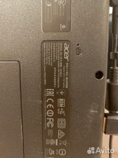 Ноутбук acer