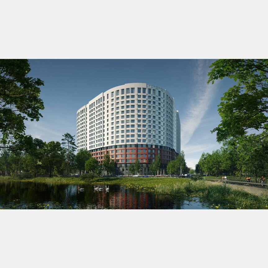 1-к. квартира, 42,4 м², 12/17 эт.