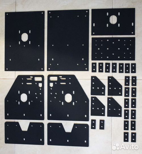 Детали станков с чпу из листового металла 1-5 мм