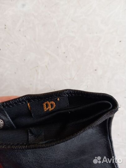 Перчатки женские кожаные новые 6,5