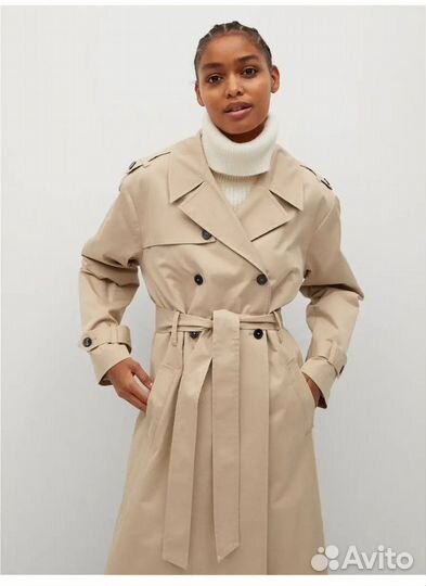 Плащ тренч Mango