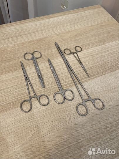 Зажимы и ножницы