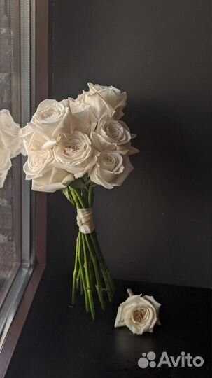 Свадебный букет невесты Цветы