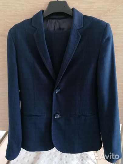 Школьный костюм для мальчика 140 синий