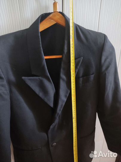Пиджак для мальчика 152 черный