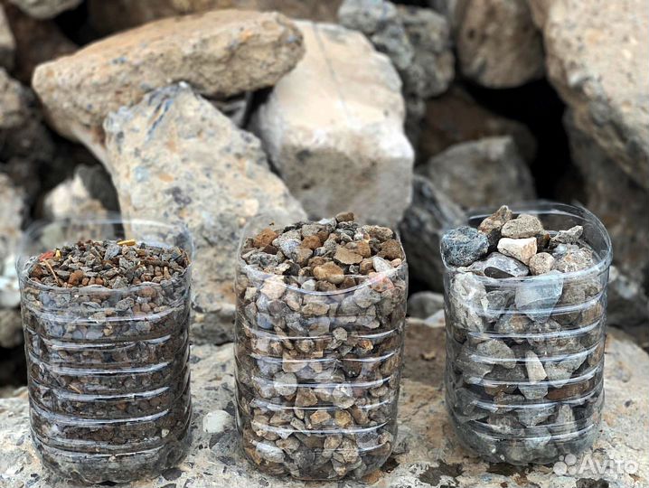 Щебень гравийный