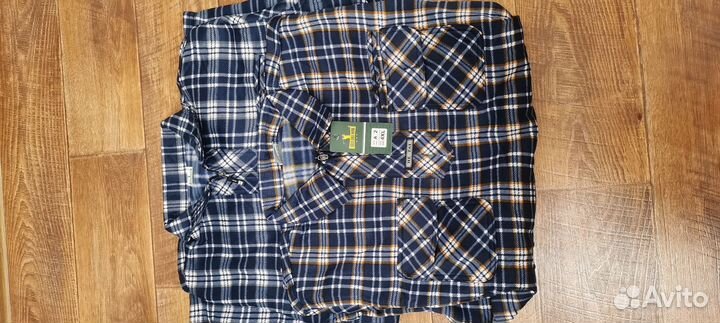 Мужская рубашка в клетку