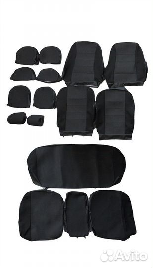 Автомобильные чехлы на ваз 2110-2112 приора