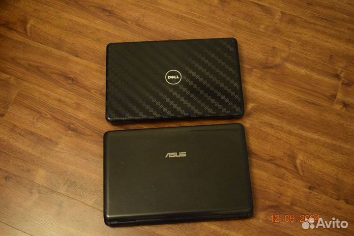 2 ноутбука на запчасти Dell, Asus