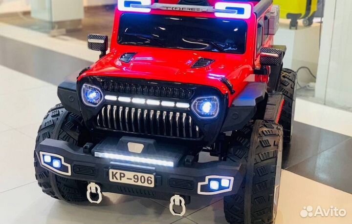 Электромобиль детский джип
