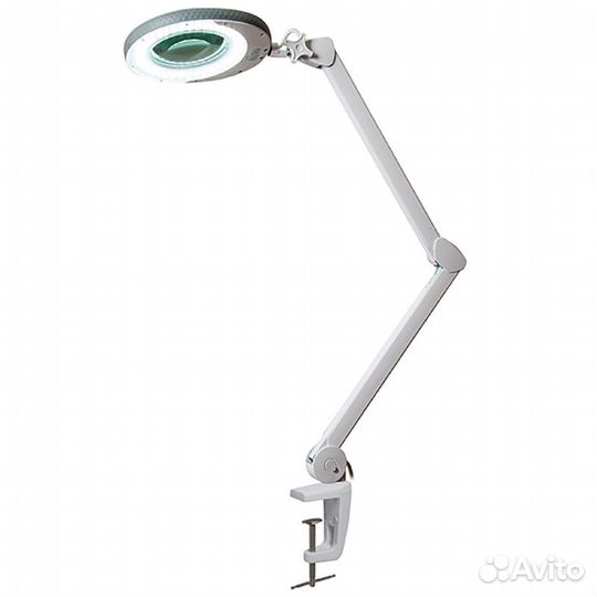 Бестеневая лампа-лупа 8 диоптрий, бу