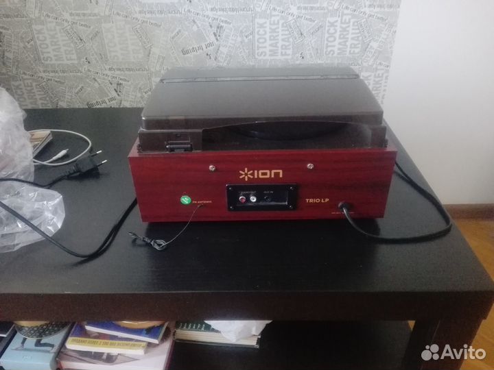 Виниловый проигрыватель ION
