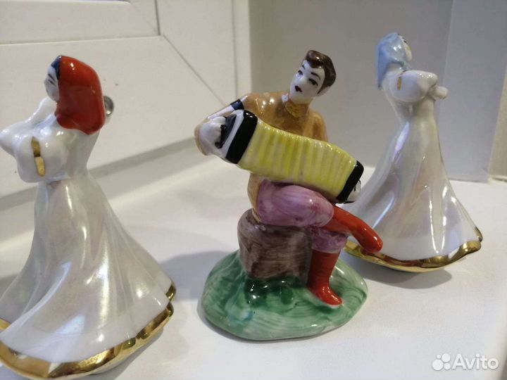 Русский перепляс Дулево Гармонист и плясуньи